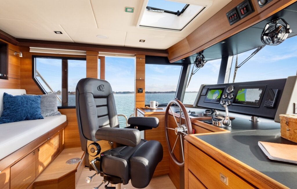 Reupholstering Boat